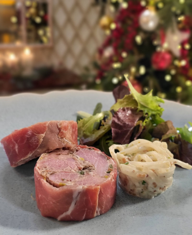Christmas Recipe by Neven - Ham terrine